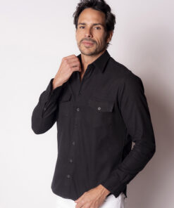 Camisa Flanela Preto