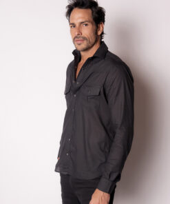 Alternative view of Camisa Voal Preta