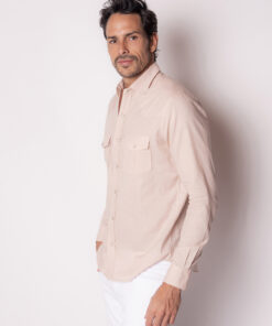 Alternative view of Camisa Voal Rosa