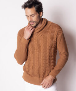 Tricot Rolê Marrom